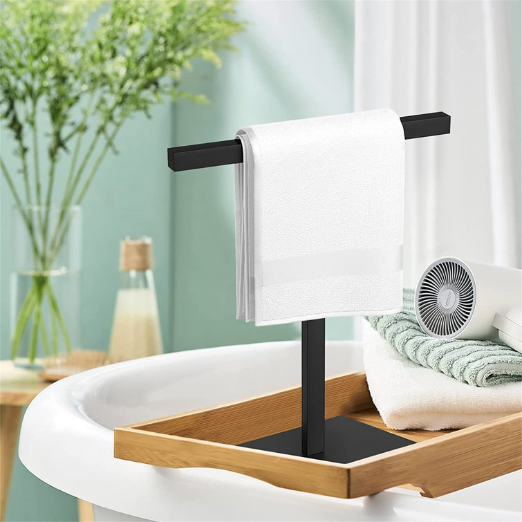 Towel holder stand online countertop